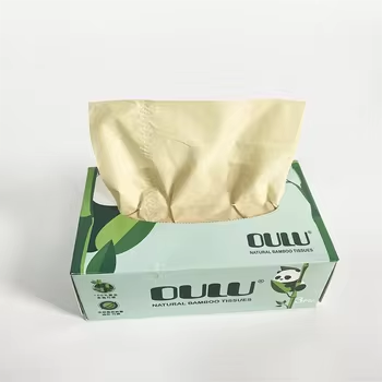 6. unbleached bamboo facial tissue